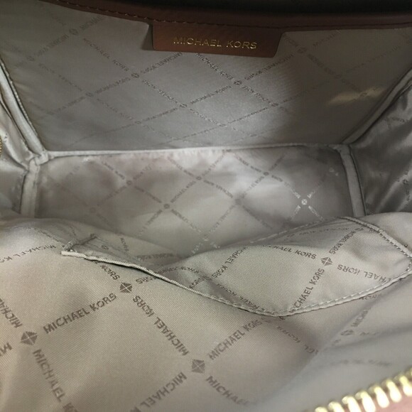 Michael Kors Kenly Backpack Medium Signature Logo Shoulder Satchel School Bag main image 5